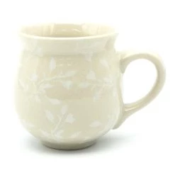 Janelle Imports Lady's Cup 10.5 Oz In Simply White