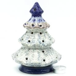 Janelle Imports Tree Tea Candle Holder In Morning Haze