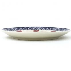 Janelle Imports Luncheon Plate In Red Daisy