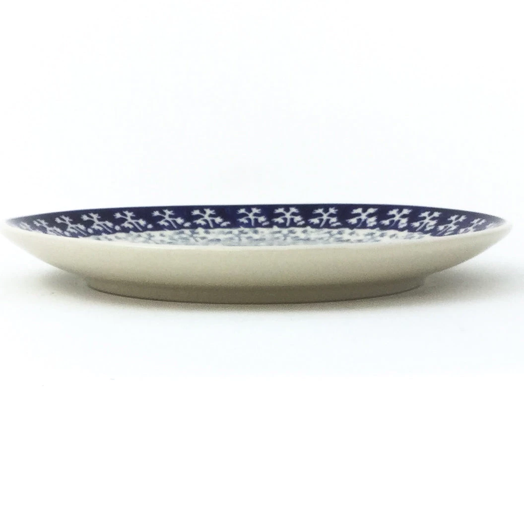 Janelle Imports Luncheon Plate In Light & Dark Snowflake 4 Janelle Imports Luncheon Plate In Light & Dark Snowflake