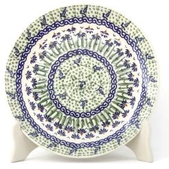 Janelle Imports Luncheon Plate In Blue Iris