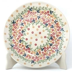 Janelle Imports Luncheon Plate In Tiny Flowers