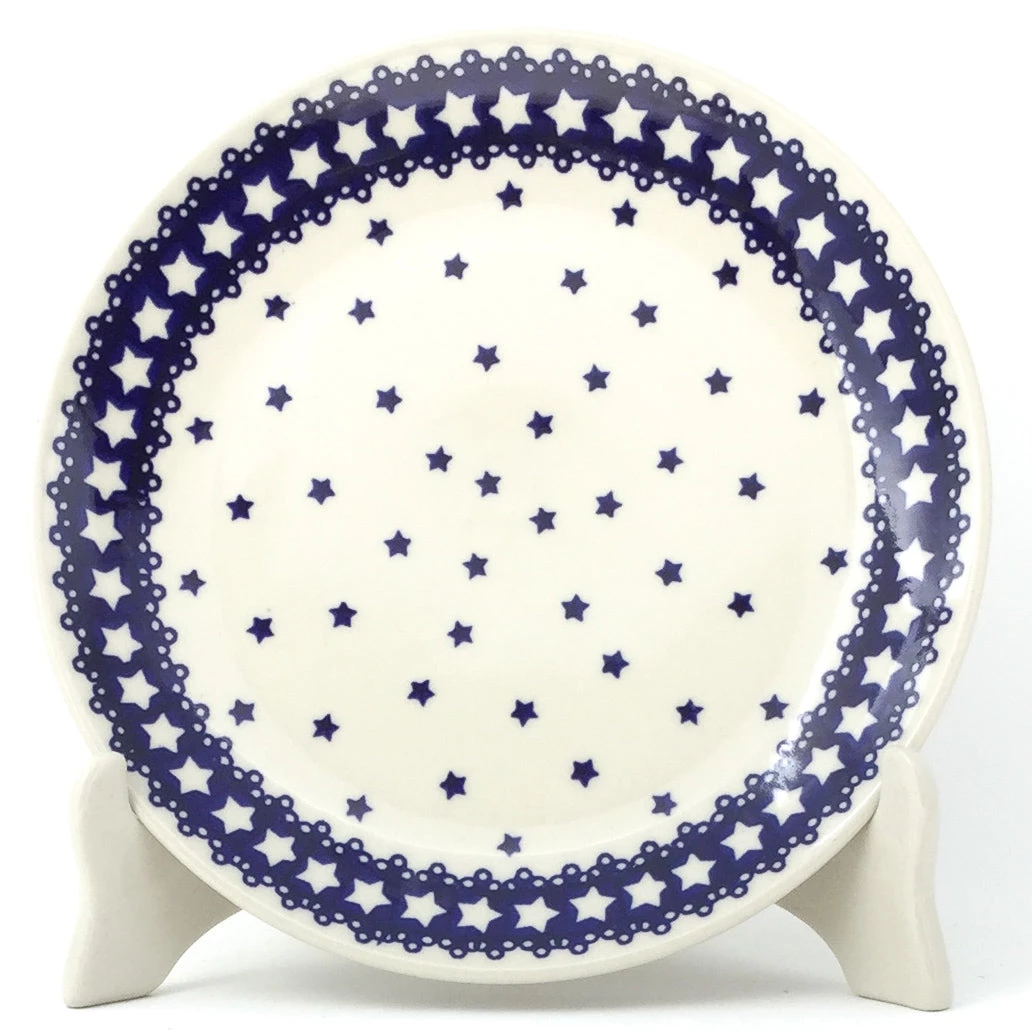 Janelle Imports Luncheon Plate In Blue Stars 3 Janelle Imports Luncheon Plate In Blue Stars