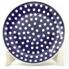 Janelle Imports Luncheon Plate In White Polka-Dot