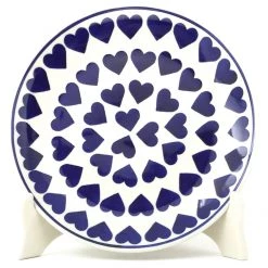 Janelle Imports Luncheon Plate In Large Hearts