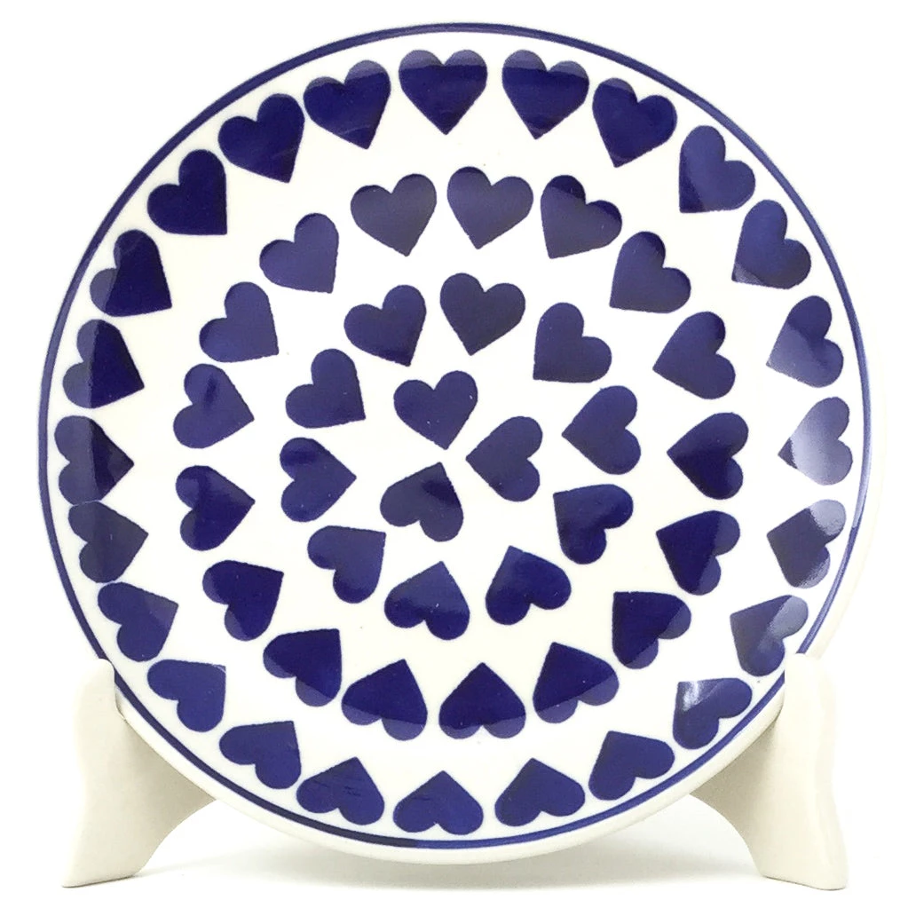 Janelle Imports Luncheon Plate In Large Hearts 3 Janelle Imports Luncheon Plate In Large Hearts