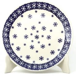Janelle Imports Luncheon Plate In Snowflake