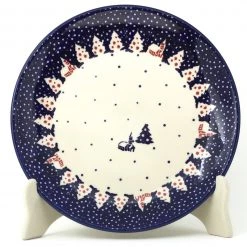 Janelle Imports Luncheon Plate In Winter Village