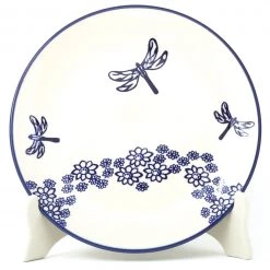 Janelle Imports Luncheon Plate In Dragonfly