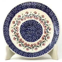 Janelle Imports Luncheon Plate In Red Cherry