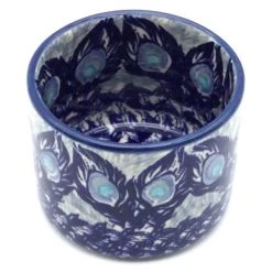 Janelle Imports Modern Bowl 8 Oz In Peacock Glory