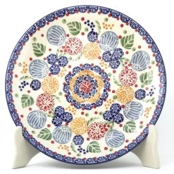 Janelle Imports Luncheon Plate In Modern Berries