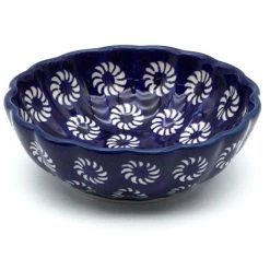 Janelle Imports Sm Shell Bowl 4.5" In Pinwheel