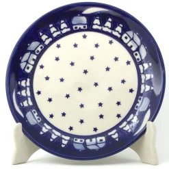 Janelle Imports Luncheon Plate In Winter