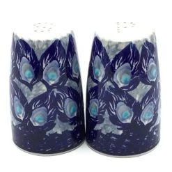 Janelle Imports Salt & Pepper Set In Peacock Glory