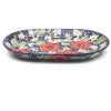 Janelle Imports Tiny Oval Platter In Endless Garden 2 Janelle Imports Tiny Oval Platter In Endless Garden