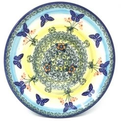 Janelle Imports Bread & Butter Plate In Butterfly Field