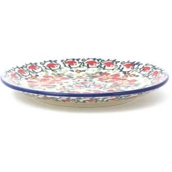 Janelle Imports Bread & Butter Plate In Red Poppies