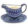Janelle Imports Gravy Boat W/Tray 1 Qt In Blue Moon 1 Janelle Imports Gravy Boat W/Tray 1 Qt In Blue Moon