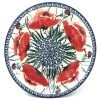Janelle Imports Bread & Butter Plate In Polish Poppy