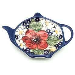 Janelle Imports Teabag Dish In Endless Garden