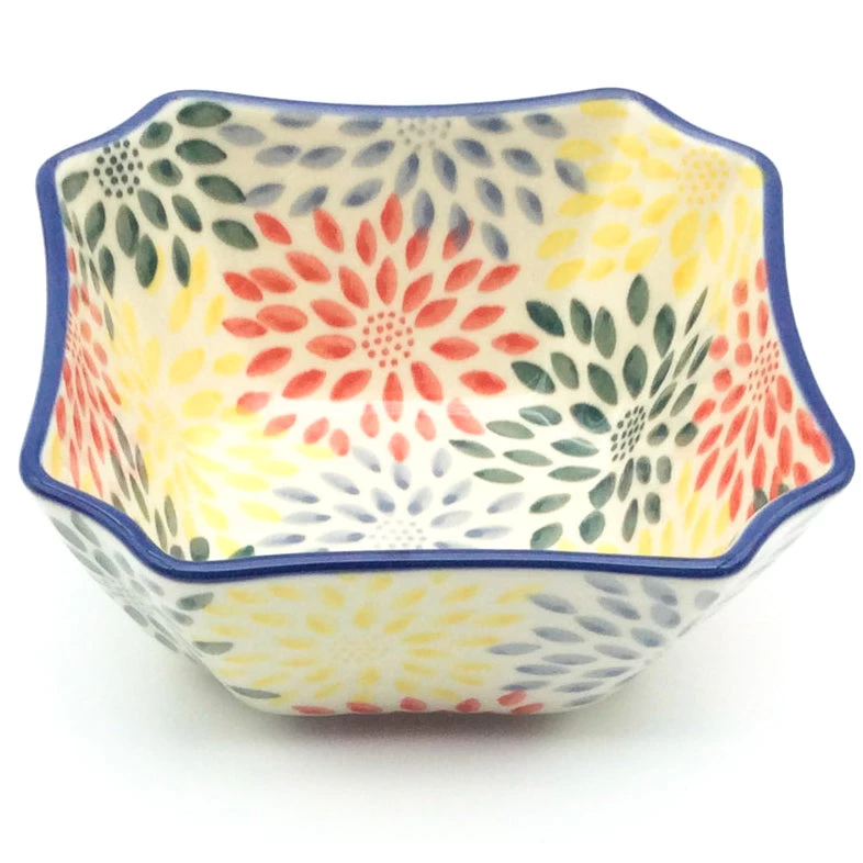 Janelle Imports Square Soup Bowl 16 Oz In Pastel Burst 4 Janelle Imports Square Soup Bowl 16 Oz In Pastel Burst