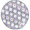 Janelle Imports Bread & Butter Plate In Modern Checkers