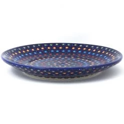 Janelle Imports Bread & Butter Plate In Multi-Colored Dots
