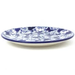 Janelle Imports Bread & Butter Plate In Blue Butterfly