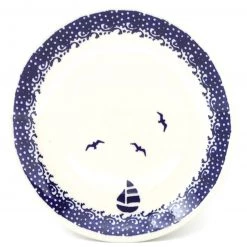 Janelle Imports Bread & Butter Plate In Sailboat