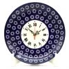 Janelle Imports Plate Wall Clock In Pinwheel