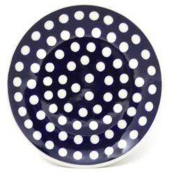 Janelle Imports Bread & Butter Plate In White Polka-Dot