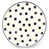 Janelle Imports Bread & Butter Plate In Blue Polka-Dot