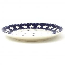 Janelle Imports Bread & Butter Plate In Blue Stars