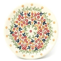 Janelle Imports Bread & Butter Plate In Tiny Flowers