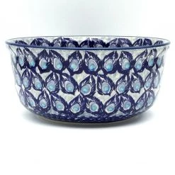 Janelle Imports Family Deep Bowl In Peacock Glory