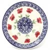 Janelle Imports Bread & Butter Plate In Red Daisy