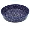 Janelle Imports Family Style Round Baker In Blue Elegance