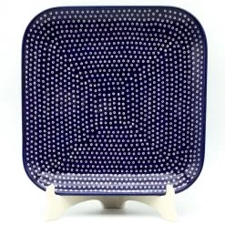 Janelle Imports Square Sushi Plate 8.5" In Blue Elegance