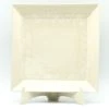 Janelle Imports Square Platter In White On White