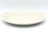Janelle Imports Oval Basia Platter In White On White