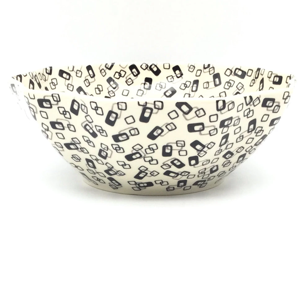 Janelle Imports Md New Kitchen Bowl In Modern Gray & Black 3 Janelle Imports Md New Kitchen Bowl In Modern Gray & Black