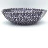 Janelle Imports Lg New Kitchen Bowl In Flowers On White