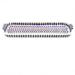 Janelle Imports Bread Server W/Handles In The Sixties