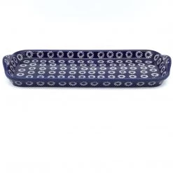 Janelle Imports Bread Server W/Handles In Pinwheel