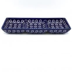 Janelle Imports Rectangular Divided Server In Pinwheel