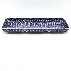 Janelle Imports Rectangular Divided Server In Perennial Bulbs