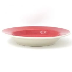 Janelle Imports Soup Plate In Red Rose