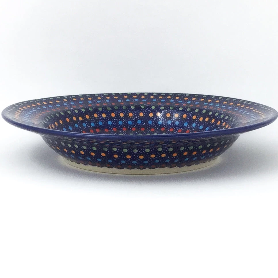 Janelle Imports Soup Plate In Multi-Colored Dots 4 Janelle Imports Soup Plate In Multi-Colored Dots