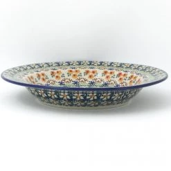 Janelle Imports Soup Plate In White Daisy